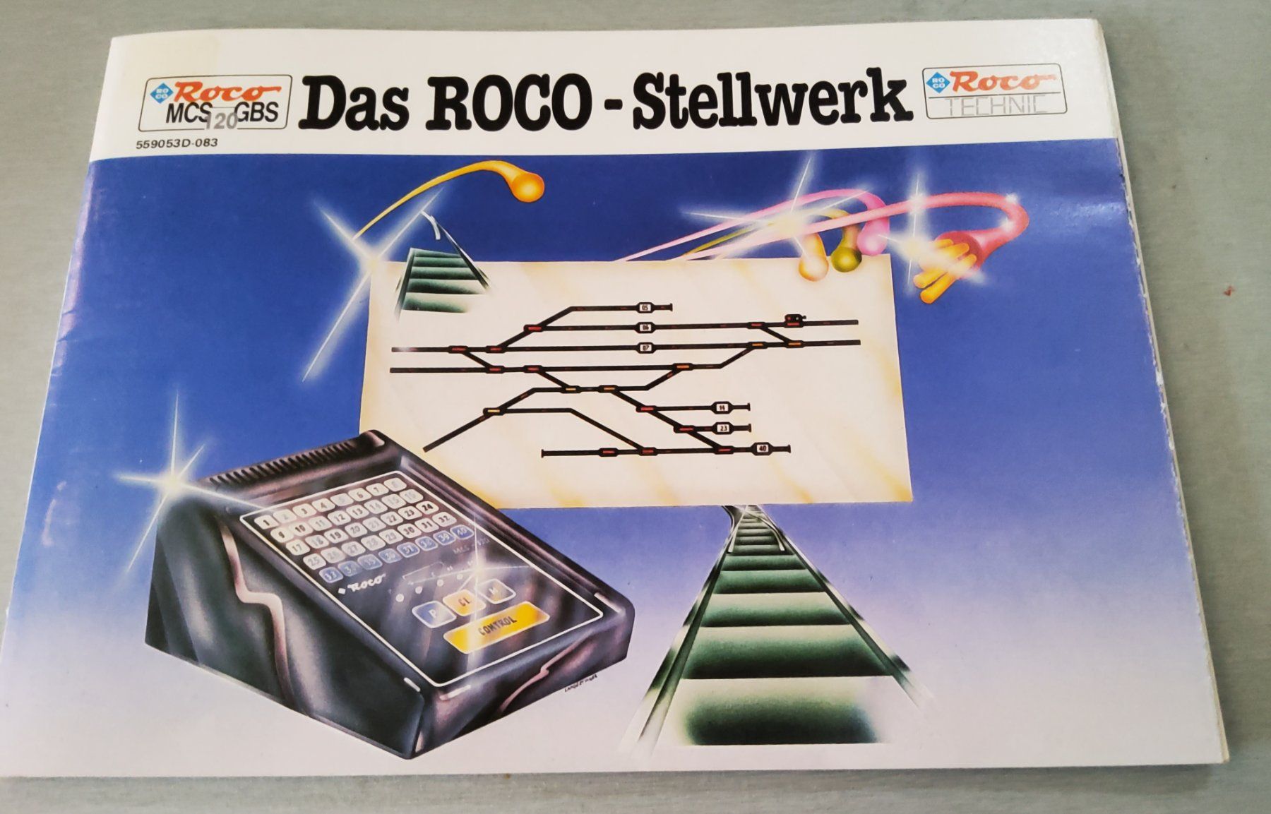 Roco Modellini di ferrovie: Broschüre DAS ROCO-STELLWERK – Usato da Grüningen venduto da VENOM59