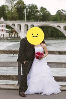 Brautkleid für eine kleine Frau