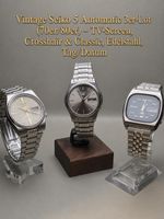 Vintage Seiko 5 Automatic TV-Screen, Crosshair & Classic 