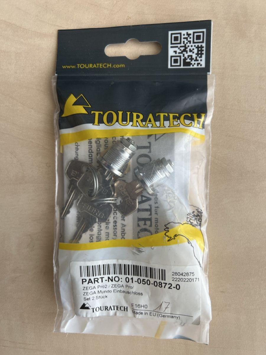 Touratech Toutes les pièces détachées moto: Touratech ZEGA Pro2 / Pro / Mundo Einbauschloss – Neuf avec emballage d'origine à Uerikon par Andi169