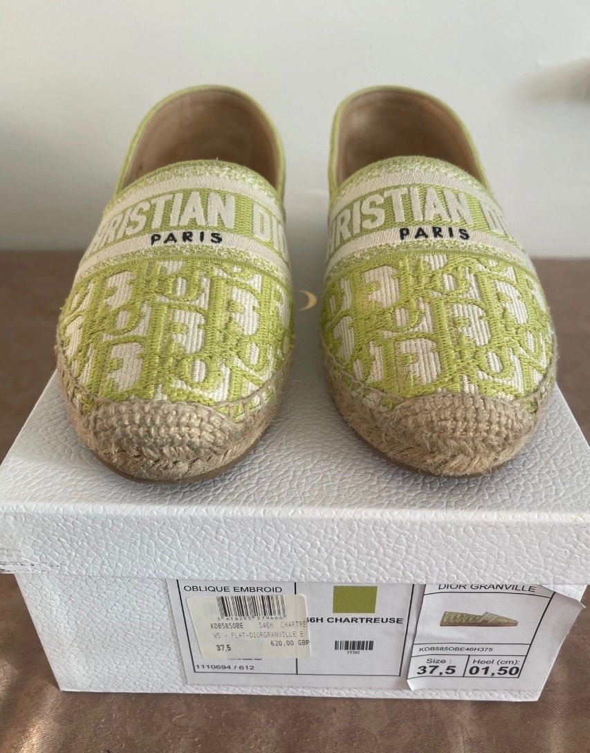 Dior Scarpe da donna: Christian Dior Espadrilles, Gr. 37,5- Top! – Usato da Binz venduto da blue.b1 7