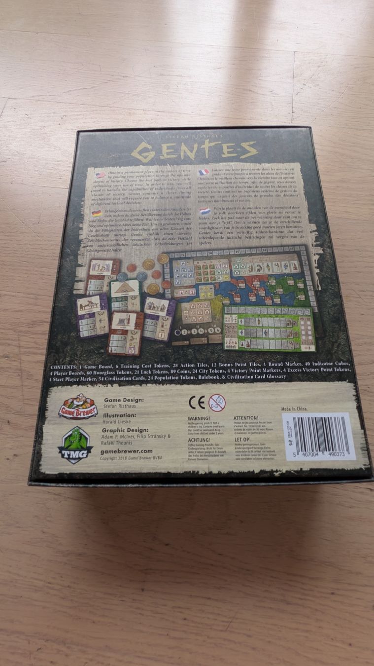 Spiele: Gentes – Neu (gemäss Beschreibung) aus Therwil von sep_x8pw 3