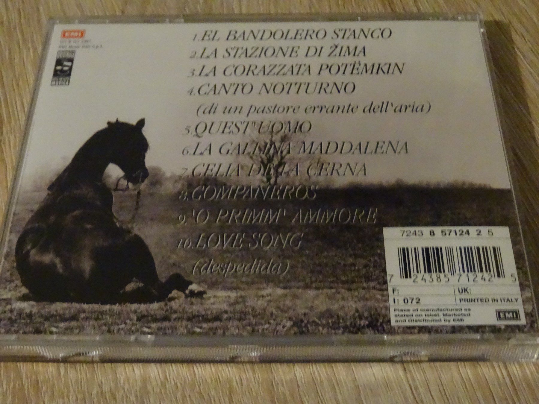 CD: Roberto Vecchioni - el Bandolero stanco CD – Usato da Olten venduto da Disc-Ausverkauf 1