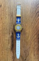 Design Swatch Blue Anchorage Uhr