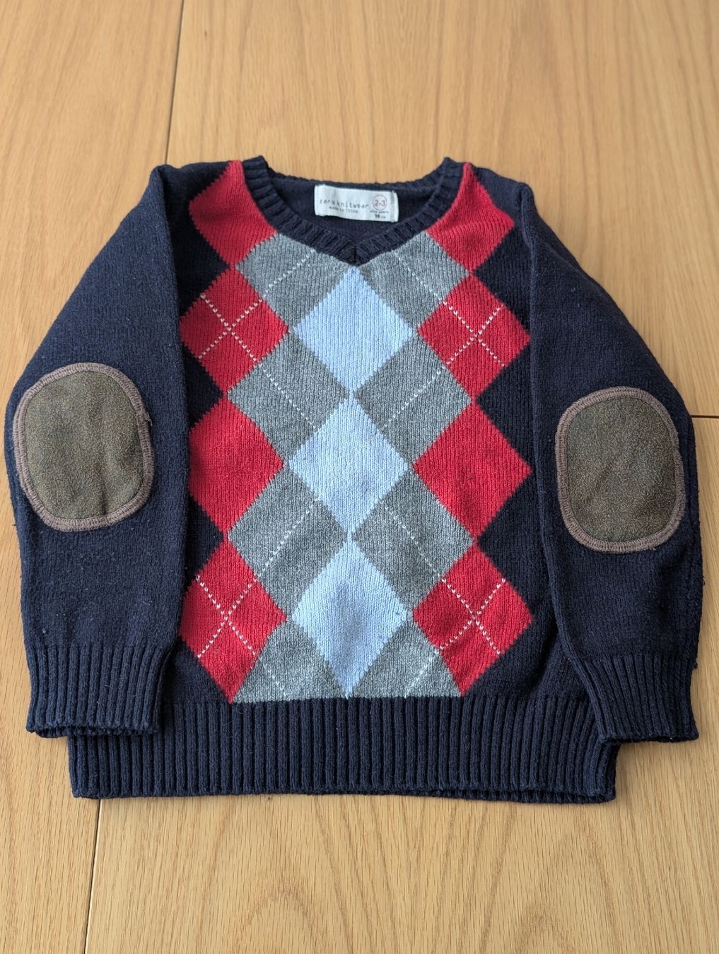 Zara Maglioni & Felpe: Zara Strickpullover, Gr. 86, argyle Muster – Usato da Basel venduto da an_v7yj 6