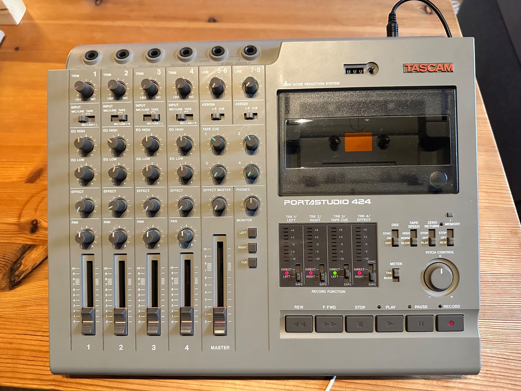 Tascam Registratori: Tascam Portastudio 424 Multitrack Recorder Cassette gebra... – Usato da Elm venduto da kri_5q2c