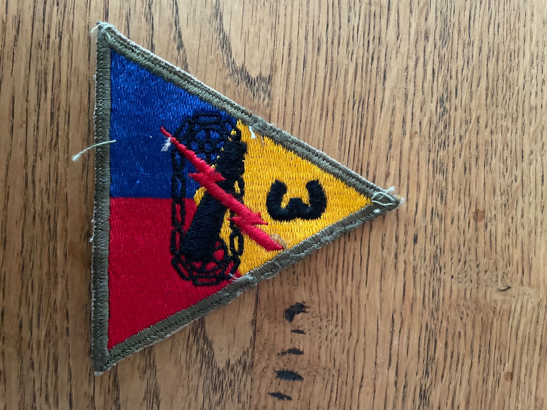 US Army Uniformi: U.S. Army Original WW2 3rd Armored Division – Usato da Oberbütschel venduto da Woodie2005