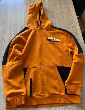 Top-Zustand NERF HOODIE ORANGE, GRÖSSE 170