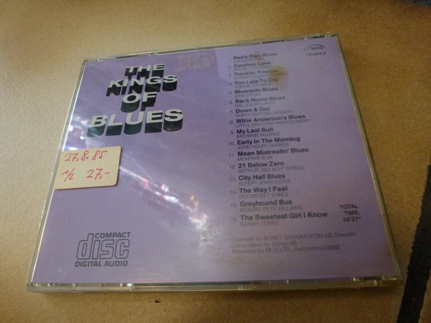 CD: The Kings of Blues CD – Usato da Olten venduto da Disc-Ausverkauf 1