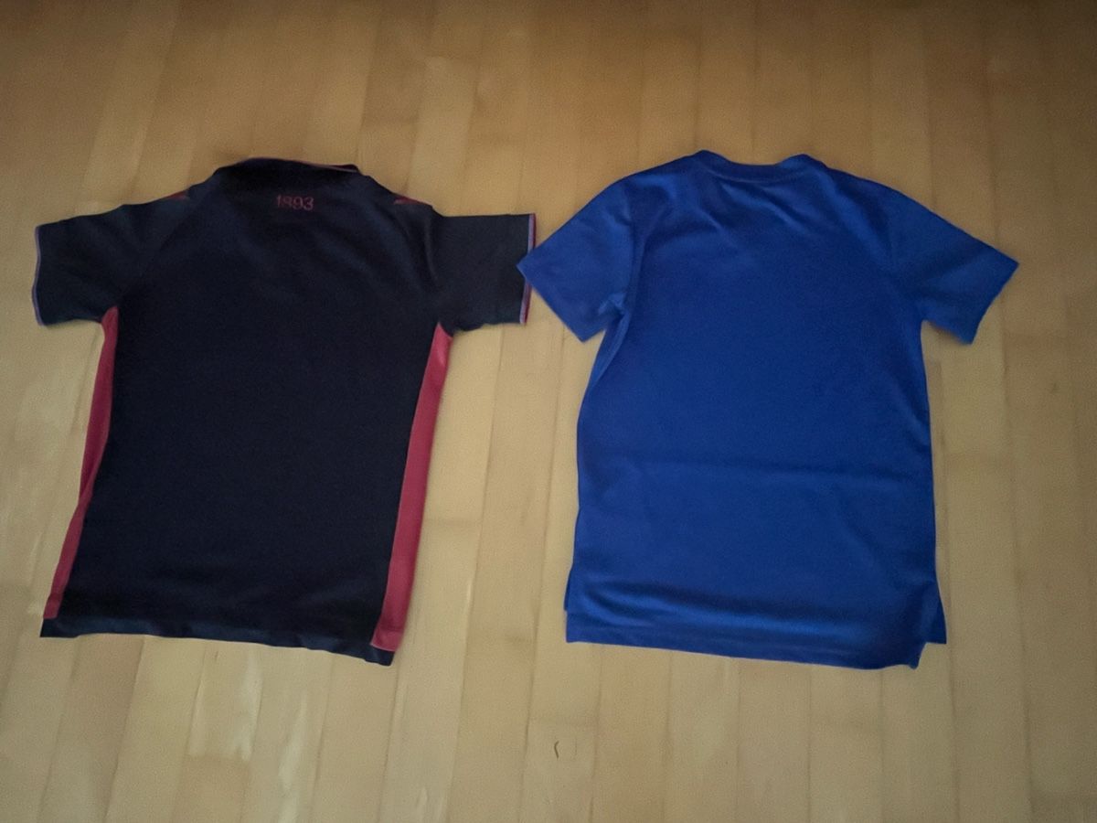FC Basel Scarpe, pantaloni & magliette da ginnastica: FC Basel Trikots Macron Adidas.Grösse S -XXS – Usato da Allschwil venduto da Manolictus 1