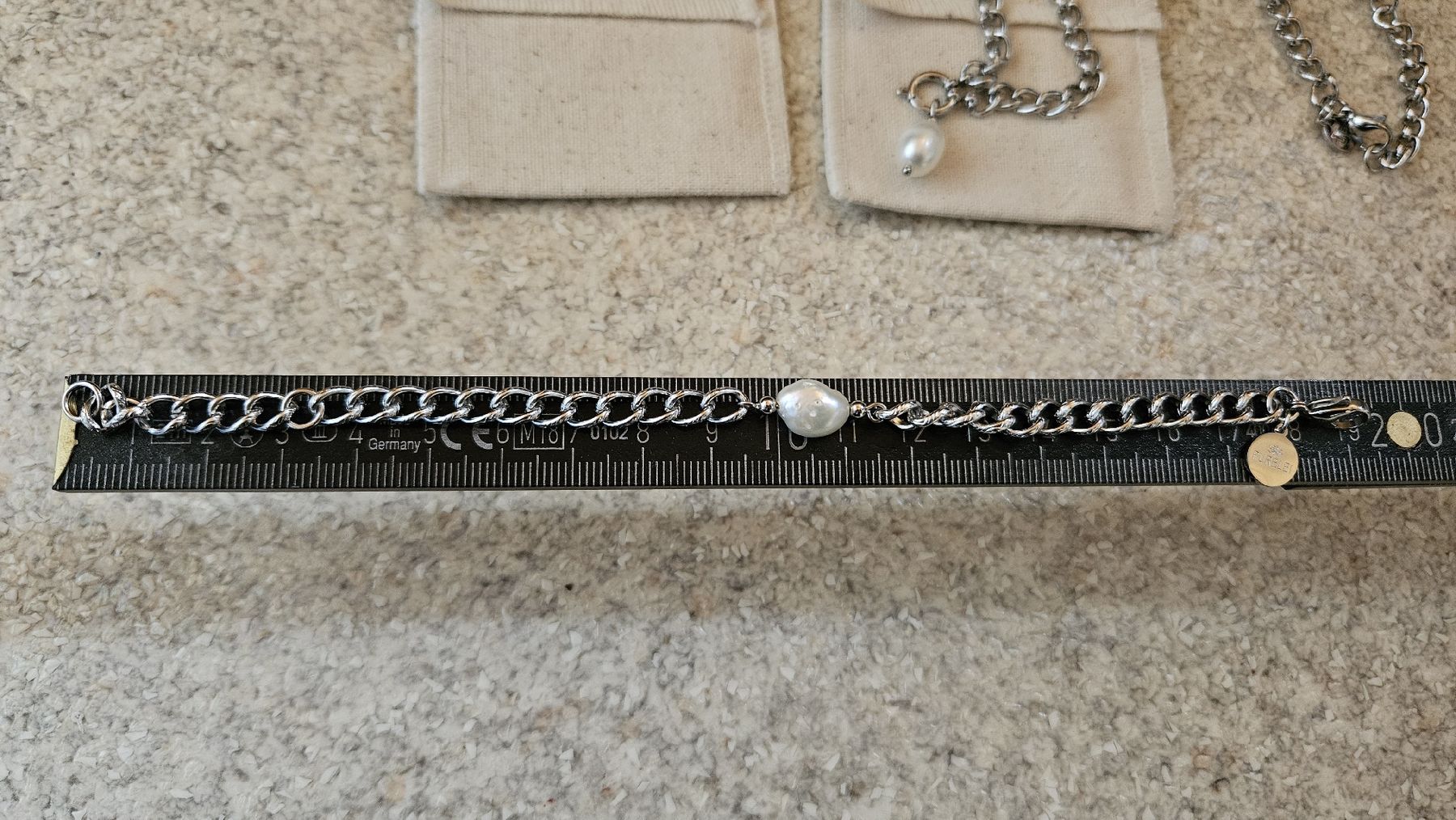 Purelei Catenine: Kette und Armband mit Perle, Purelei – Nuovo (secondo la descrizione) da Lyss venduto da Janine_z23 3