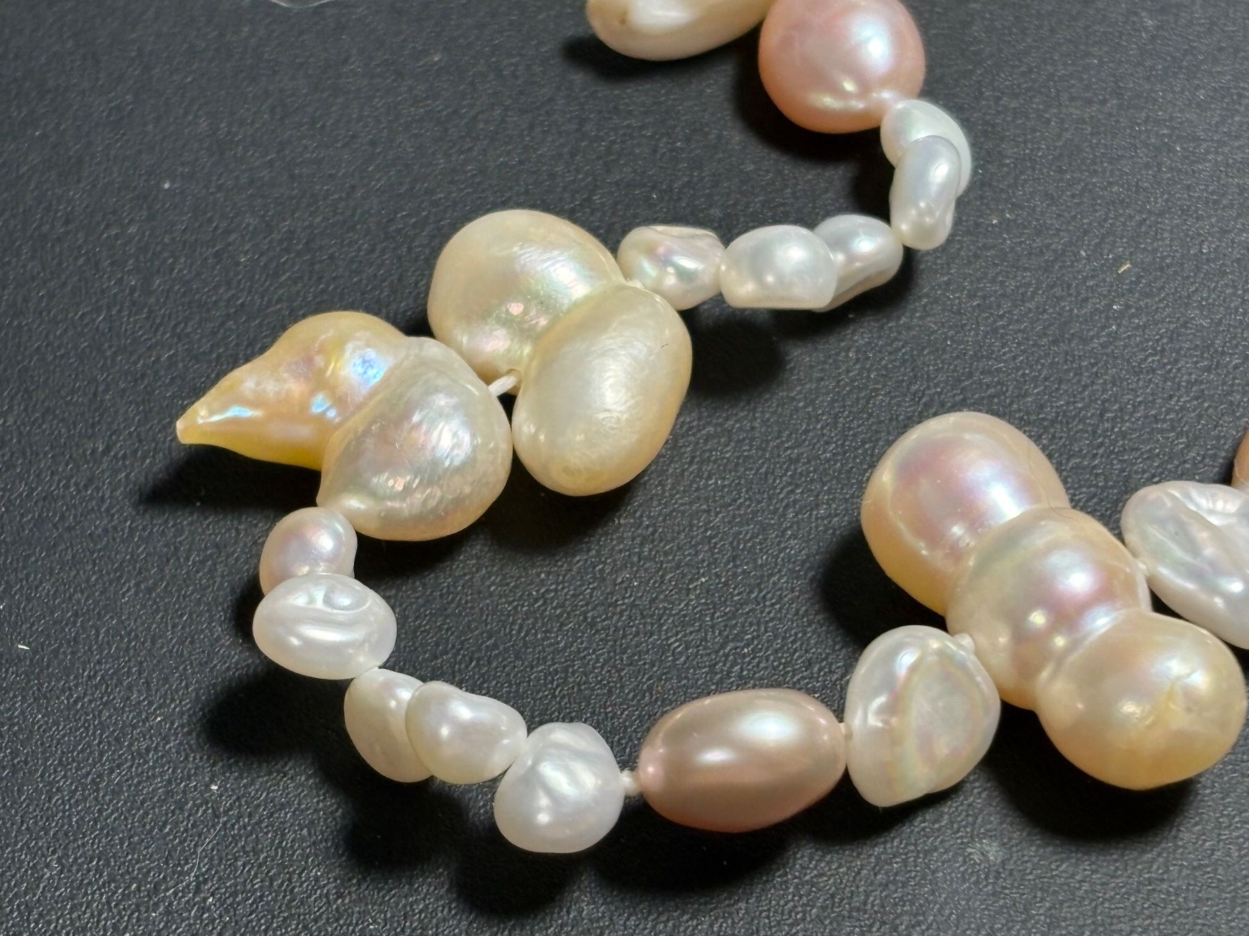 Catenine: Wunderschöne echte Perlenkette – Usato da St. Peterzell venduto da verena40 6