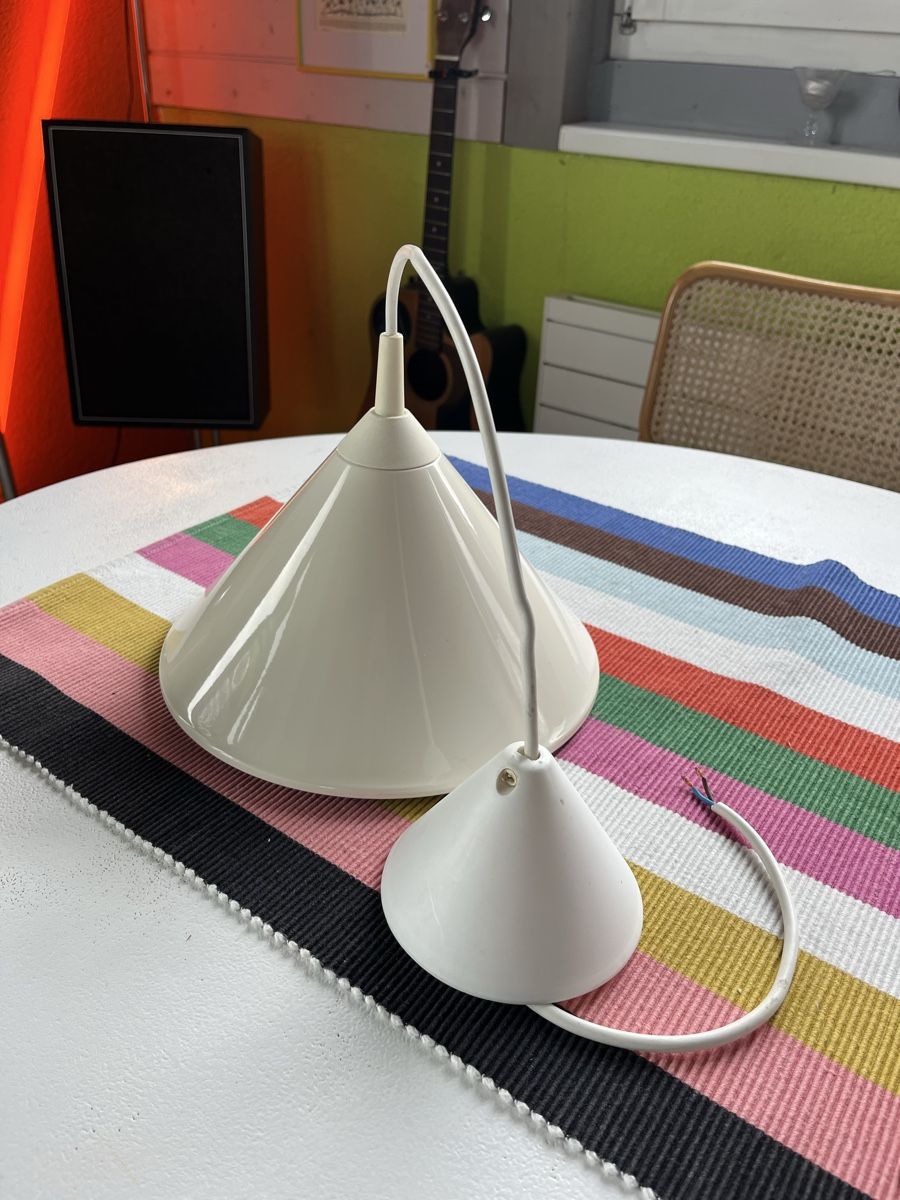 Lampadari & plafoniere: Vintage  Hängelampe. Creme 80er – Usato da Stans venduto da Bridges_Vintage 7