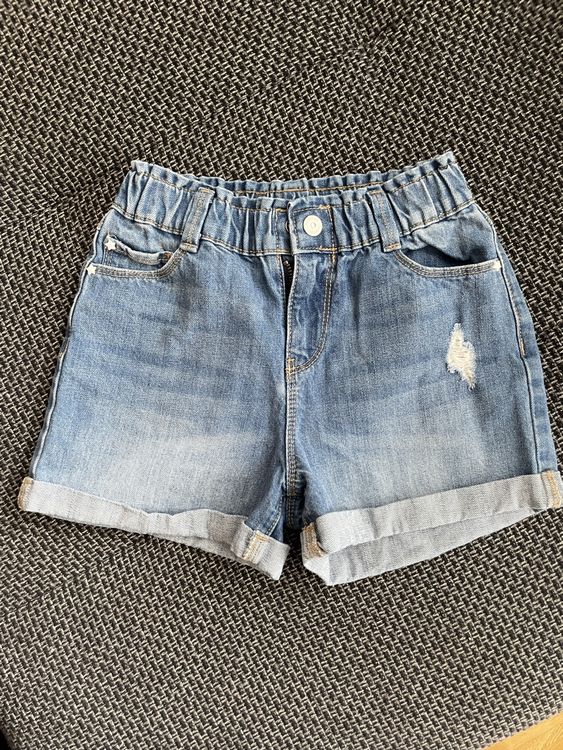 Shorts en jean en coton pour fille ATLANTIC COMPANY - Bleu - - 29.99