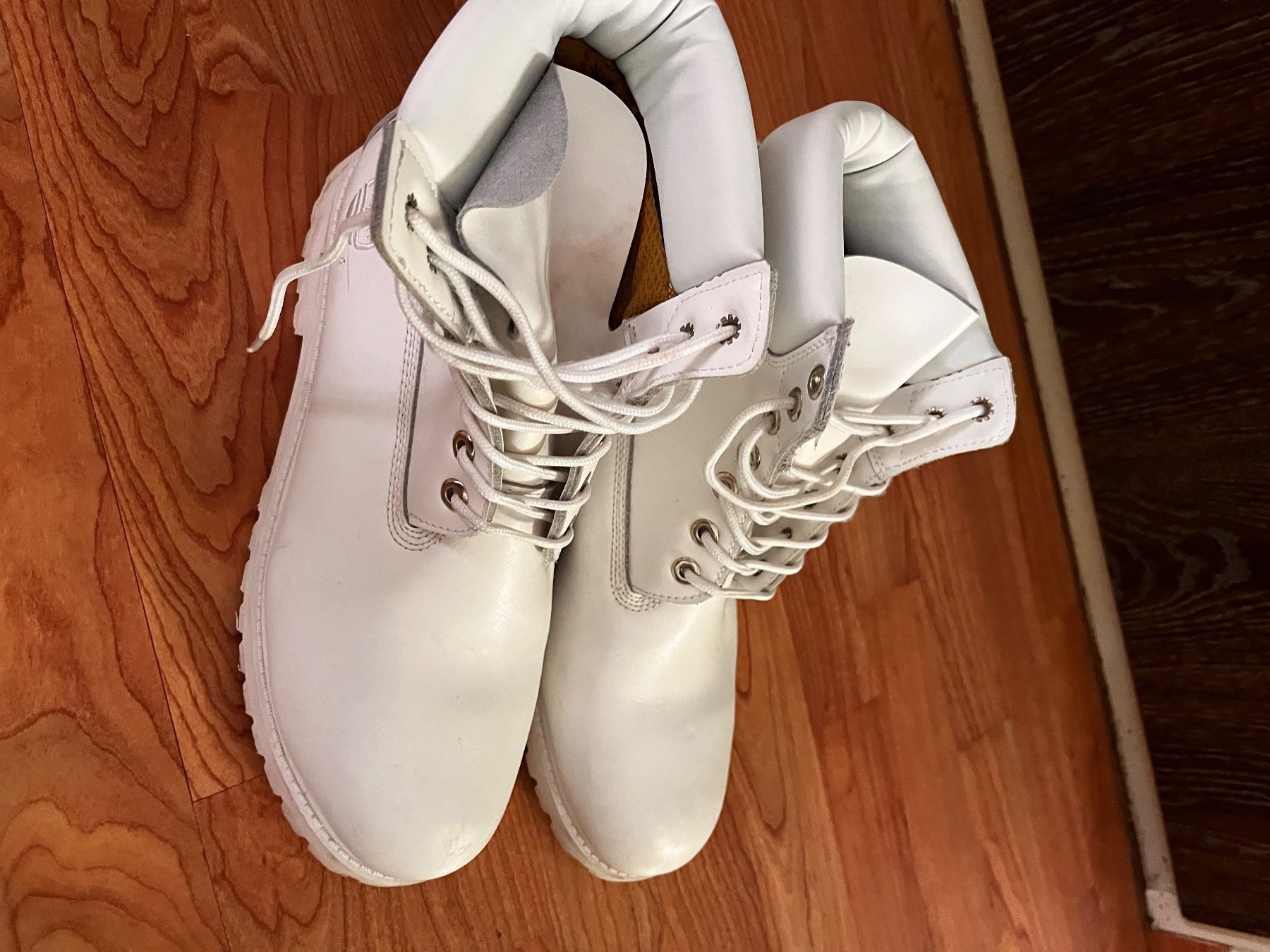Timberland Scarpe da uomo: White Timberlands – Usato da Zürich venduto da alb_blw8