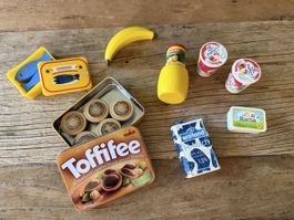 Erzi Spielzeug Lebensmittel Set aus Holz 