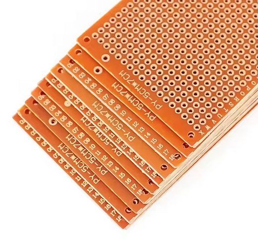 Arduino Componenti elettronici: 4x PCB Platinen Stripboard Veroboard 5x7 cm – Nuovo e nell'imballaggio originale da Münsterlingen venduto da Swissetronic 4