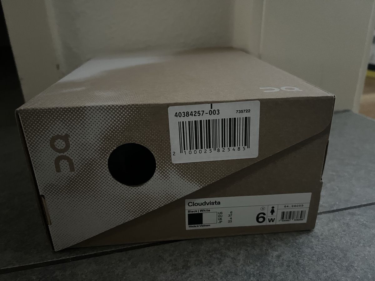 Damenschuhe: On Cloudvista – Neu und originalverpackt aus Basel von lbl_plt6 2