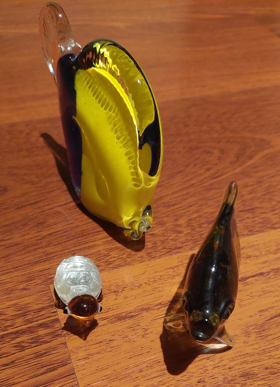 Statuette: 3-teiliges Set Glasfiguren – Usato da Dornach venduto da kar_c5sl 1