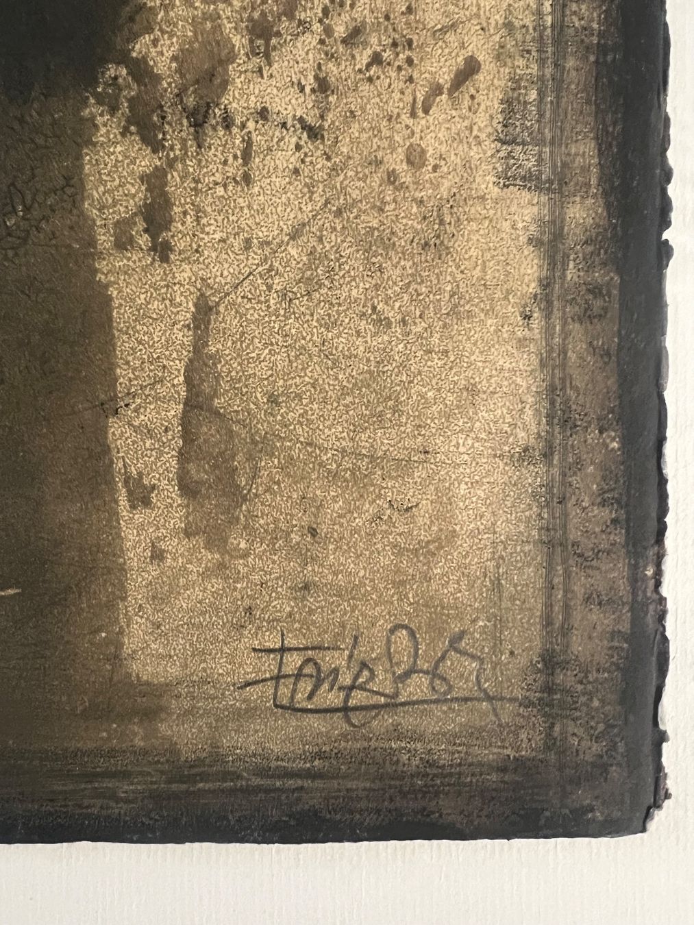 Grafica & Litografie: Johnny Friedlaender, handsigniert, nummeriert – Usato da Rain venduto da Pic-Ass 2