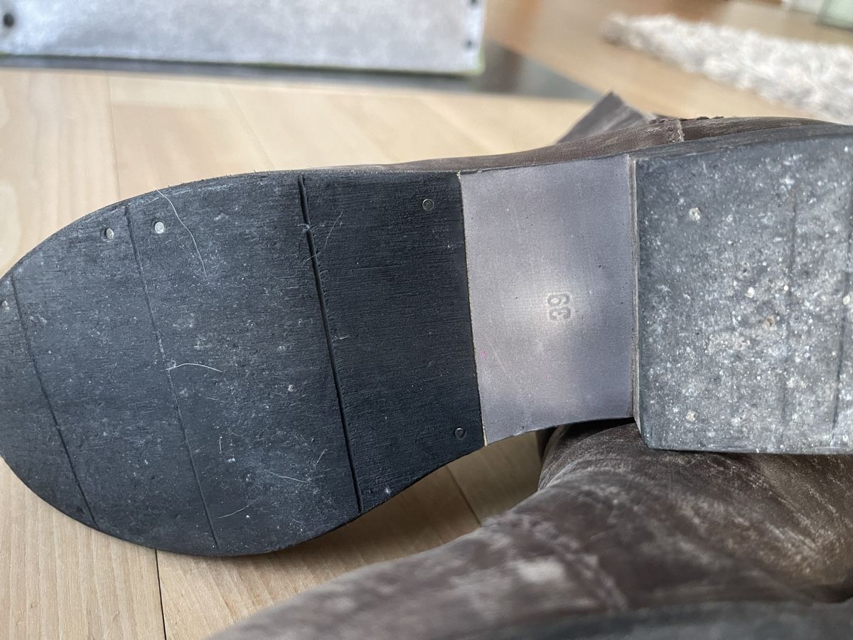 Scarpe da donna: Echt Leder Halbschuhe braun Gr.39/40 used look – Usato da Oberwil-Lieli venduto da 2carin 4