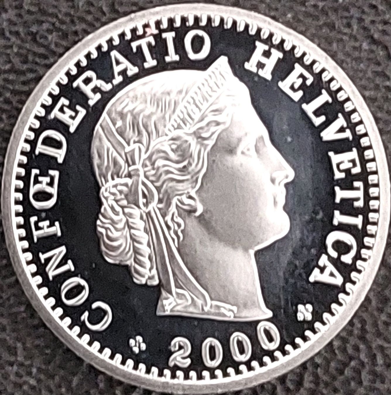 Tutti le monete: 20 Rappen 2000 stgl. / aus Münzsatz – Nuovo (secondo la descrizione) da Arch venduto da coinsandmore