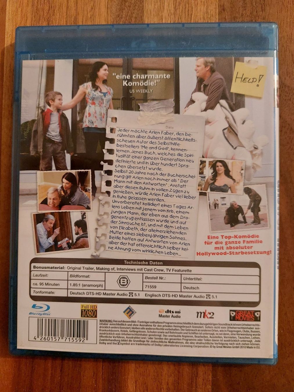 Tutti i DVDs: Blu Ray - The Answer Man – Usato da Rheinfelden venduto da FilmAuktion 1