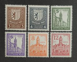 West-Sachsen/SBZ 1946, Satz ungestempelt