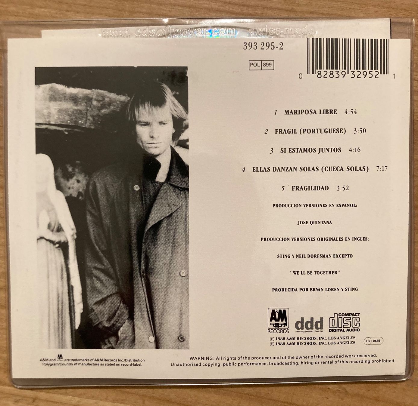 CD: CD: Sting * Nada como el Sol – Usato da Basel venduto da AufeinenBlick 2