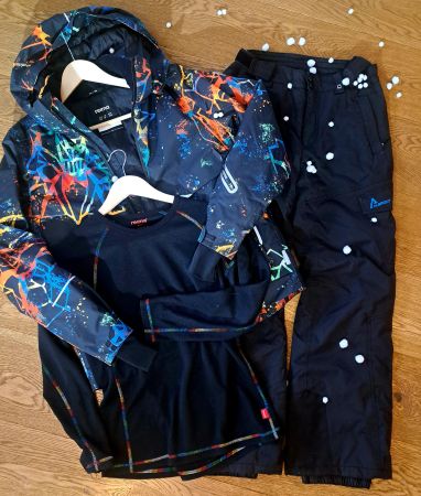 Reima Tec Albright Skianzug Set Ski Snowboard Winter 158 164