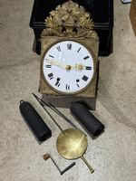 antike franz. Comtoise Uhr kompl funktioniert