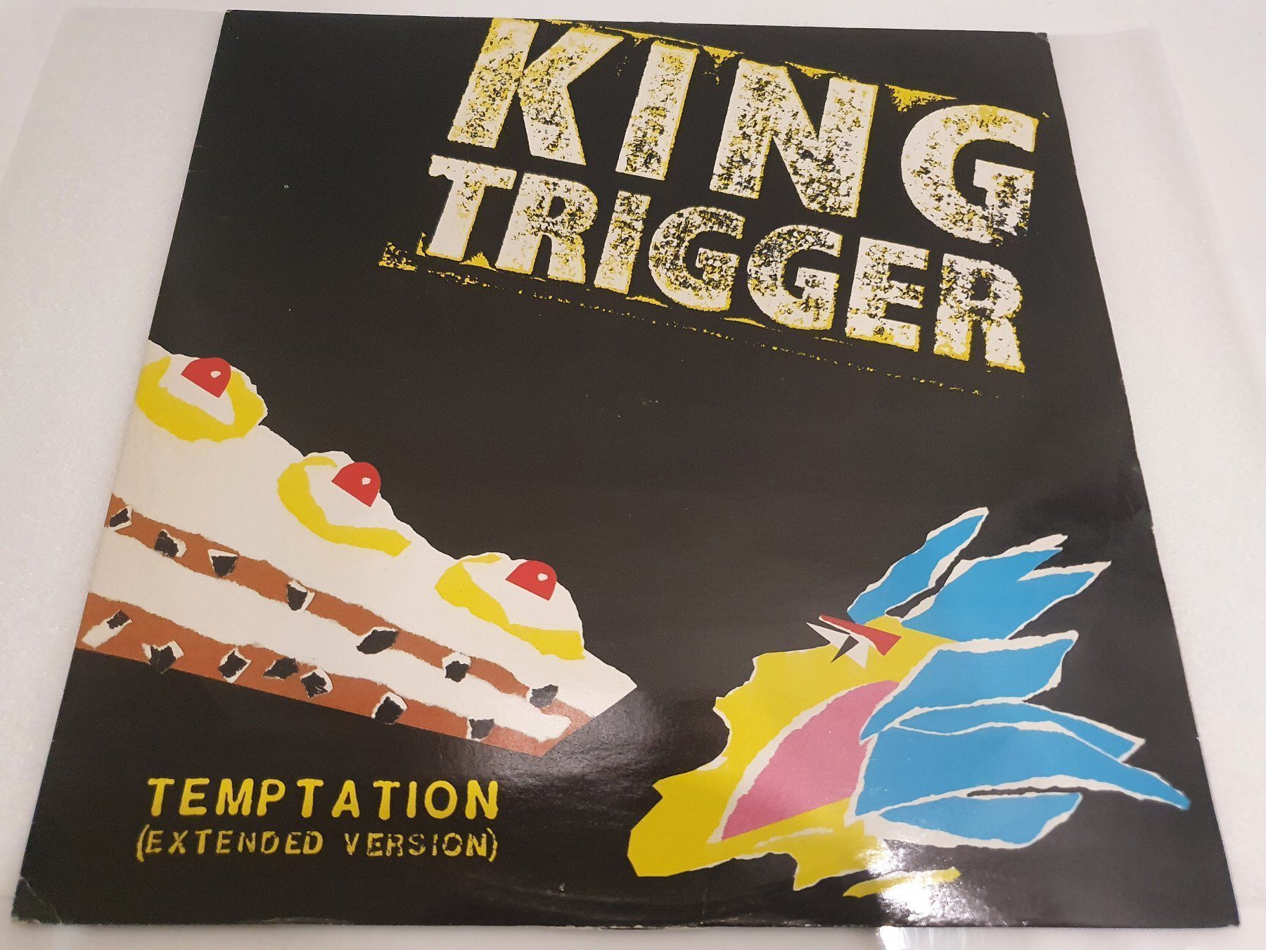 Dischi in vinile: King Trigger – Temptation (Single, Rock) – Usato da Uster venduto da Vinyl-Leidenschaft