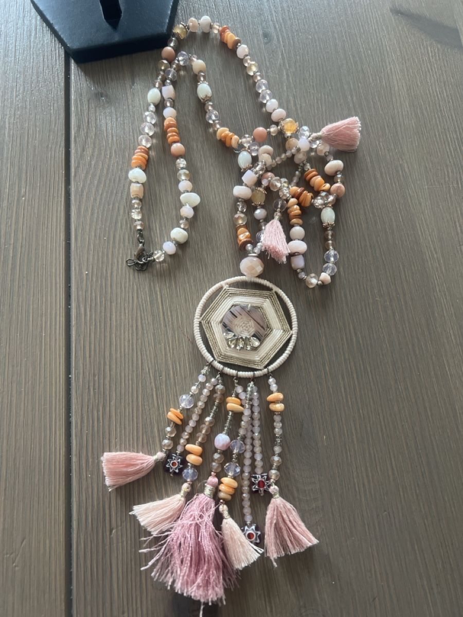 Colliers: Lange Boho Kette mit Quasten – D'occasion à Seon par Sunny-Schmuck78 2