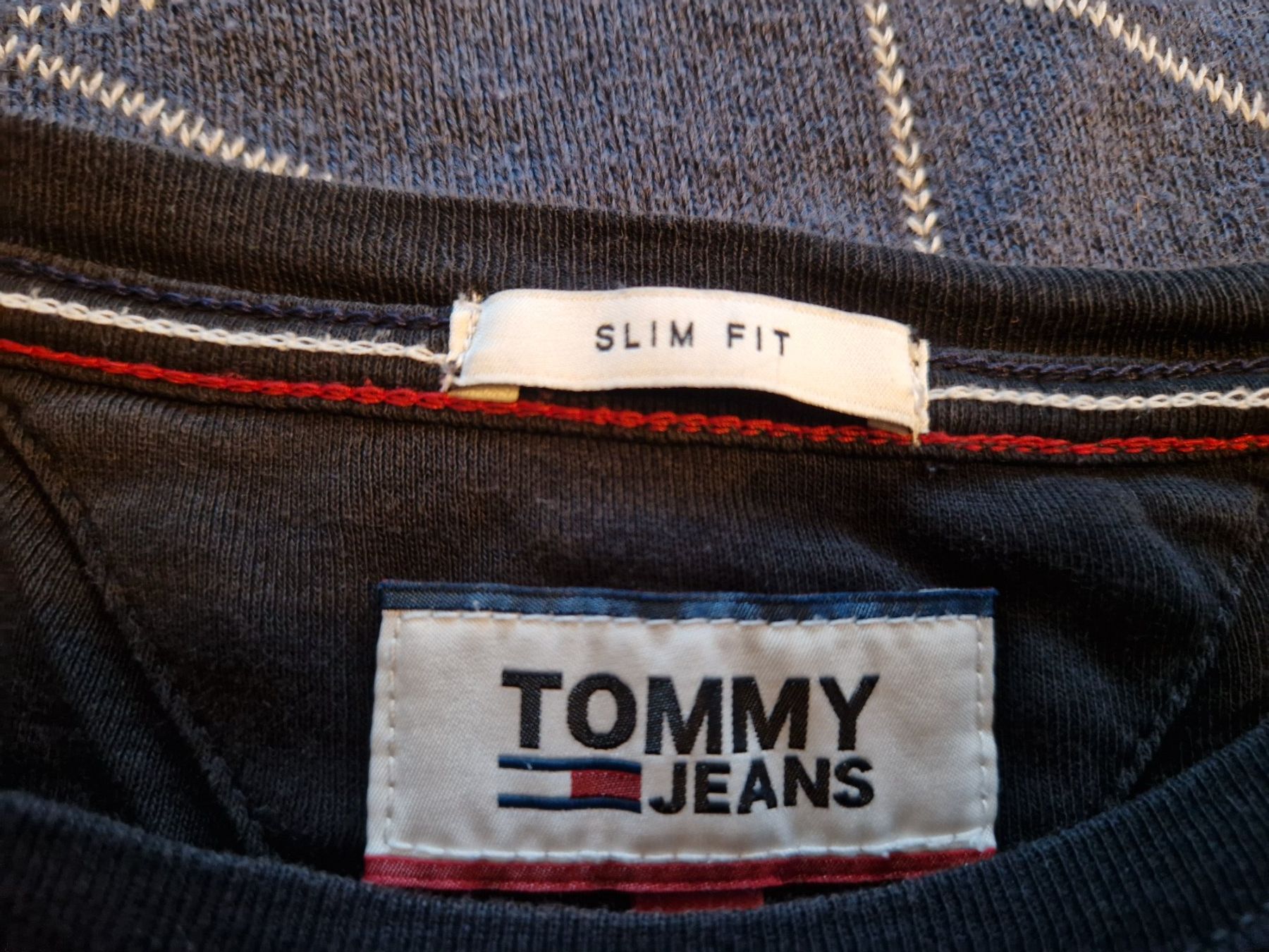 Tommy Hilfiger T-Shirts: Tommy Jeans Langarmshirt schwarz s – Gebraucht aus MUEHLAU von ibo_5c7d 1
