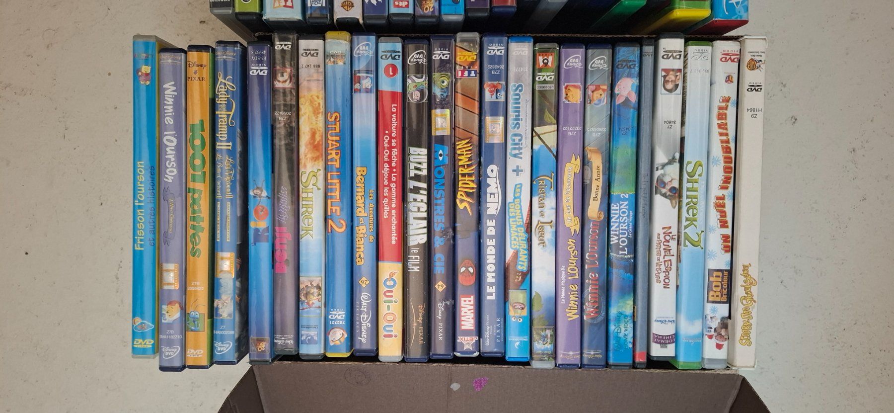Tutti i DVDs: 43 DVD Enfants – Usato da Chancy venduto da dave58v 1