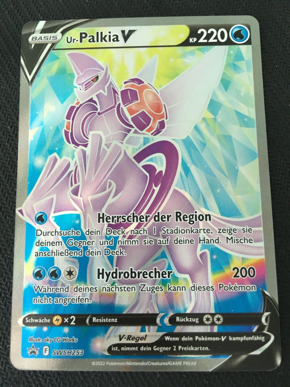 Pokémon Carte collezionabili: SWSH253 Ur-Palkia V - Pokémon - DE – Nuovo (secondo la descrizione) da St.Gallen venduto da Punktchen01