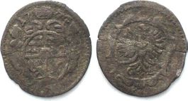 WÜRTTEMBERG-ÖLS 3 Pfennig 1704, CHRISTIAN ULRICH Billon