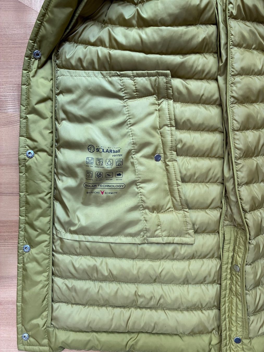 Fuchs Schmitt Gilet & Giacche senza maniche: Fuchs Schmitt Steppweste mit Kapuze grün – Nuovo (secondo la descrizione) da Steffisburg venduto da car_h9ft 4