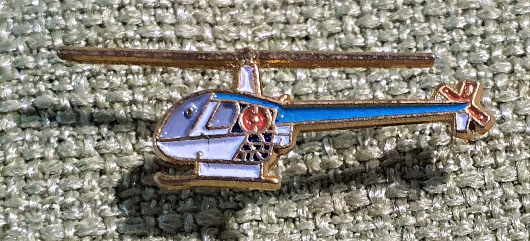 Placchette & Badge: M889 - Pin Heli Helikopter – Usato da Reinach BL venduto da Boston-Verkauf
