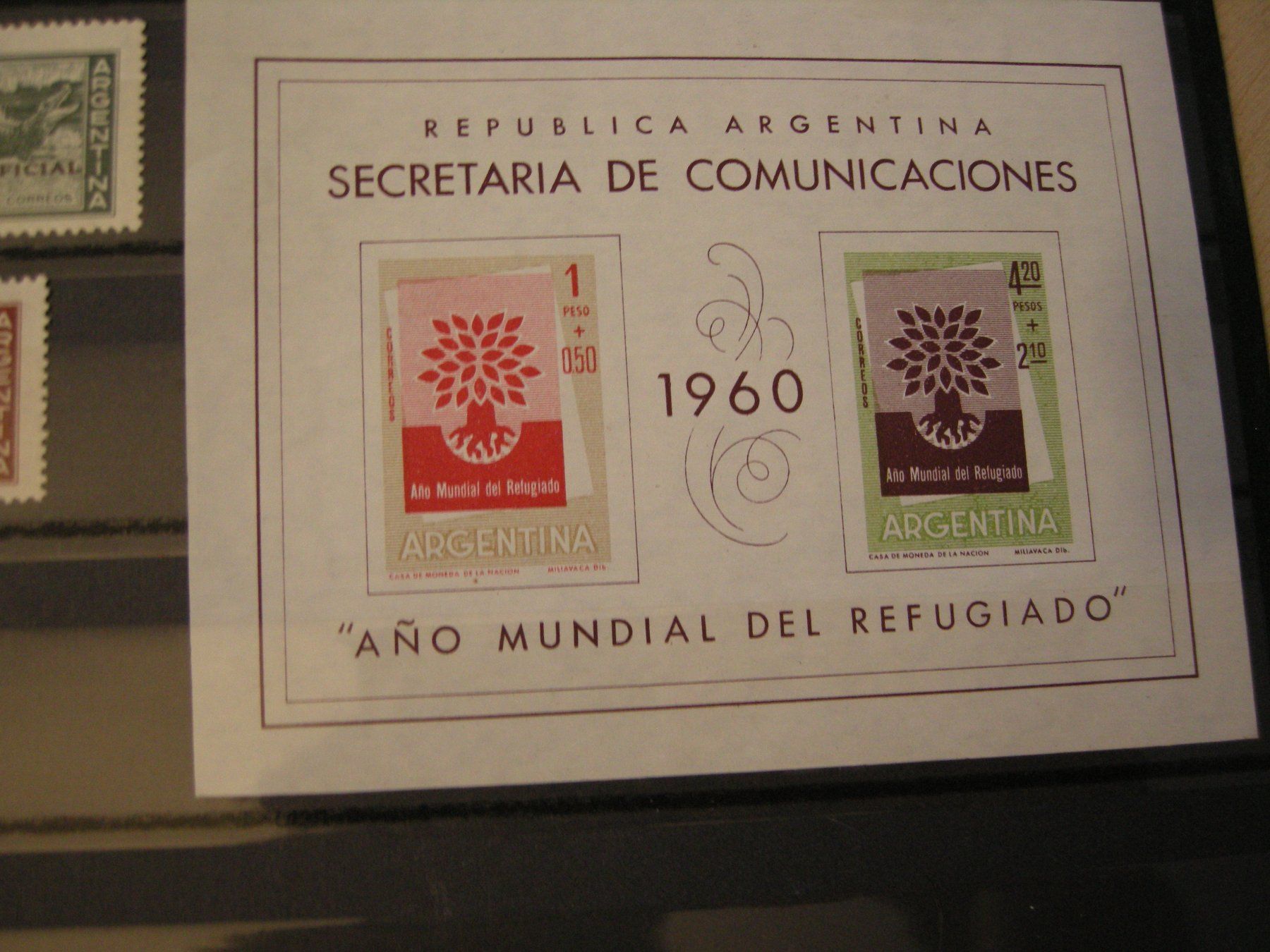 Tutti i francobolli: ARGENTINIEN, ALTLOT POSTFRISCH + BLOCK 1960, – Usato da Rüti ZH venduto da jupi1945 3