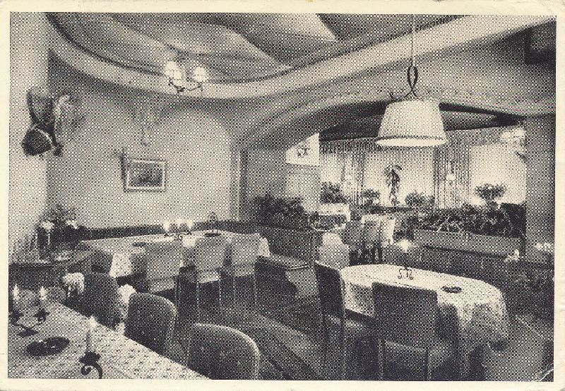 Ansichtskarten: Zürich - Restaurant Columna Treu + 1952 – Gebraucht aus Emmenbrücke von teestube