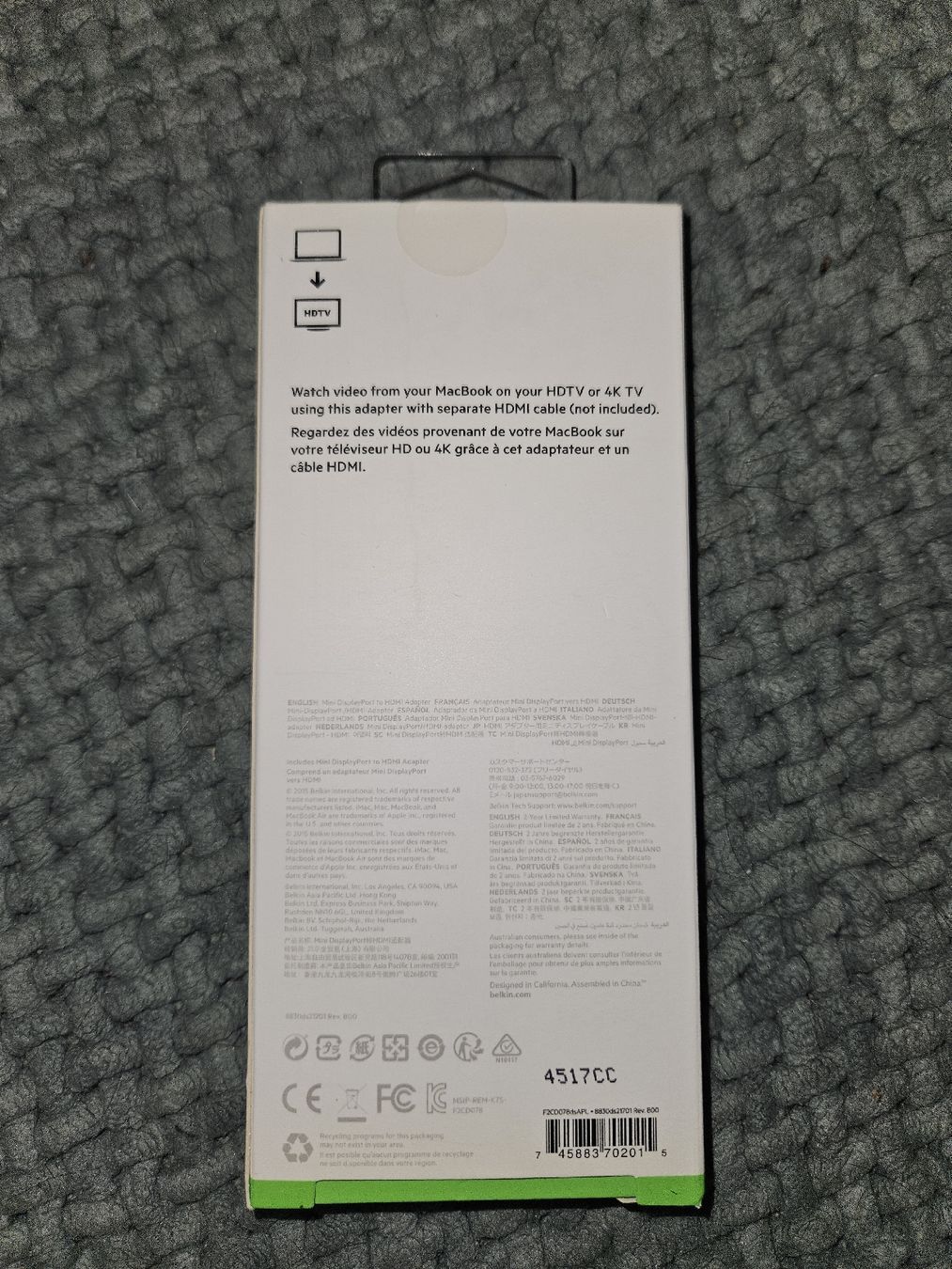 Belkin Laufwerke & Adapter: Mini Display Port zu HDMI Adapter – Gebraucht aus Reinach AG von Irina_g00 2