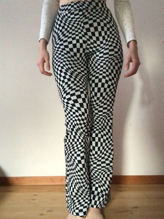 Pantalon damier