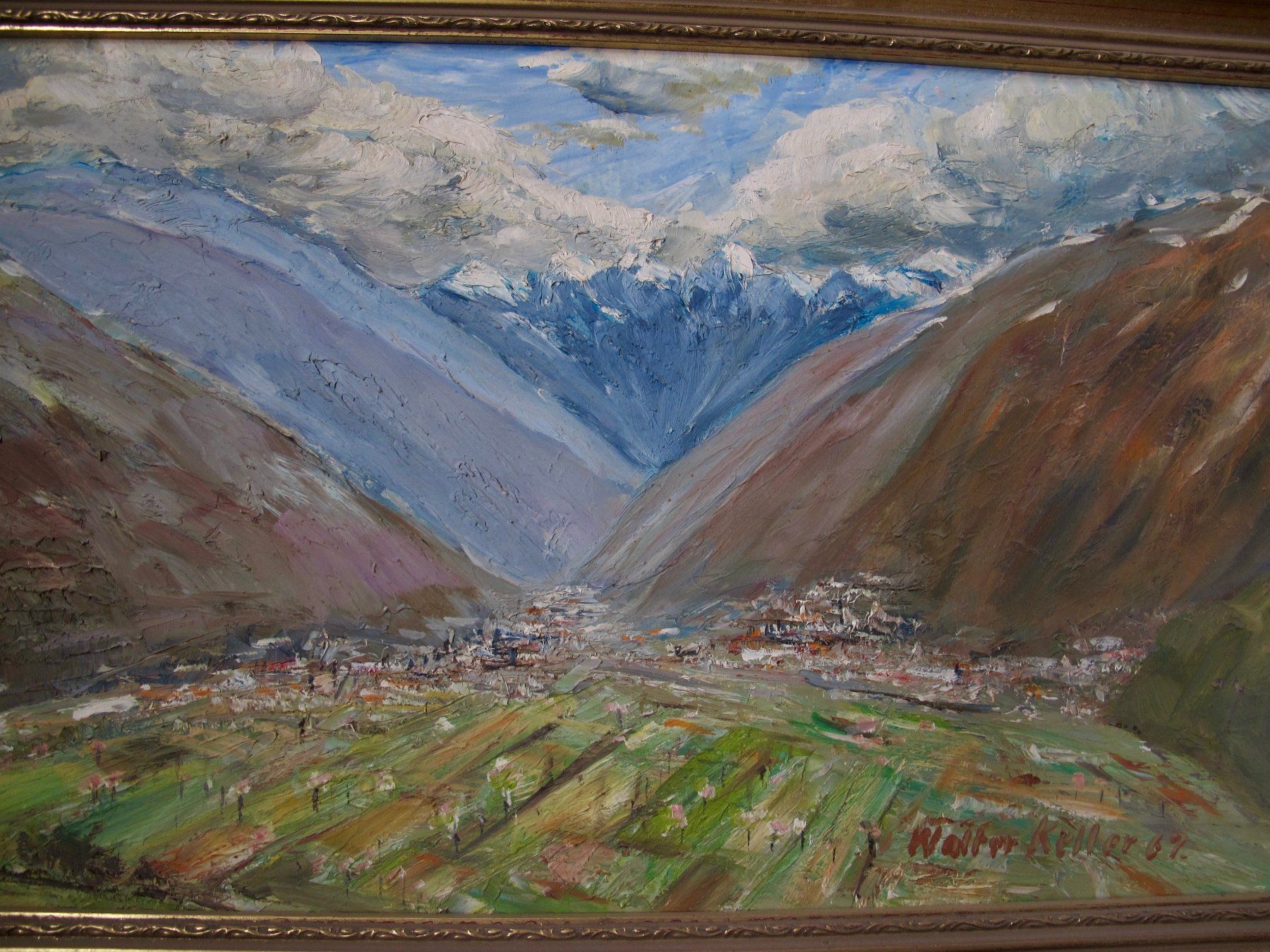 Dipinti: Oelbild von Walter Keller – Usato da Wädenswil venduto da Turusukko