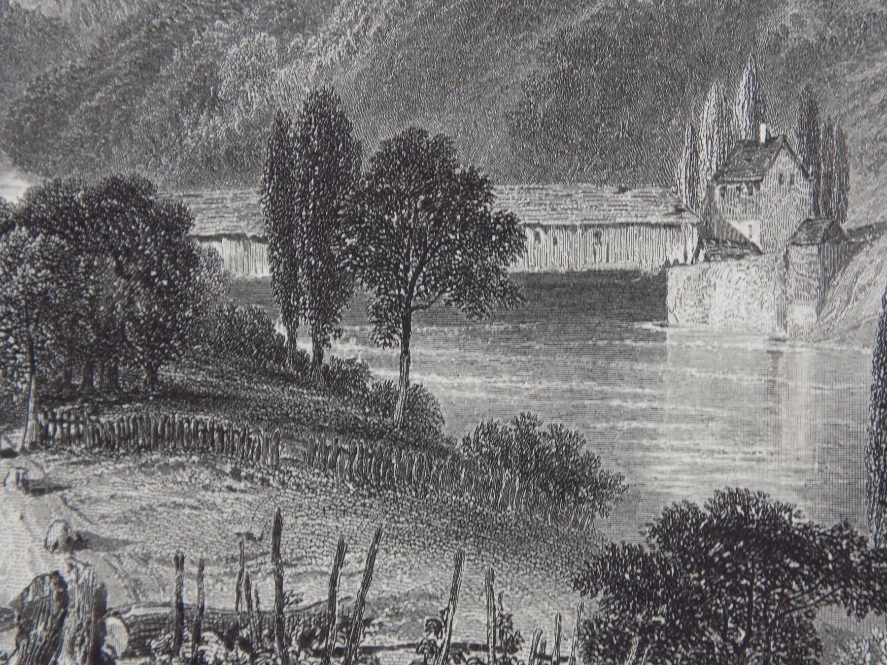 Gravures: Eglisau Stahlstich von Forster – D'occasion à Risch par Rischli15 8