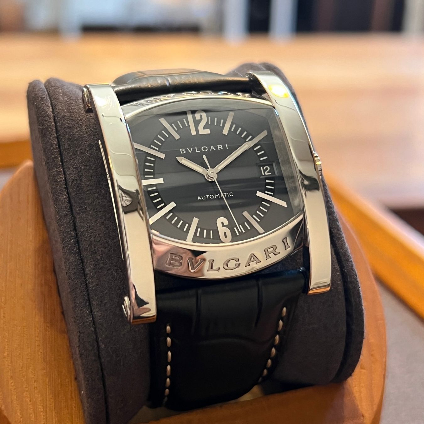 Bulgari Montres: Bulgari Assioma Automatic Date Gray Dial AA44S – D'occasion à Carouge GE par Watchaser 1