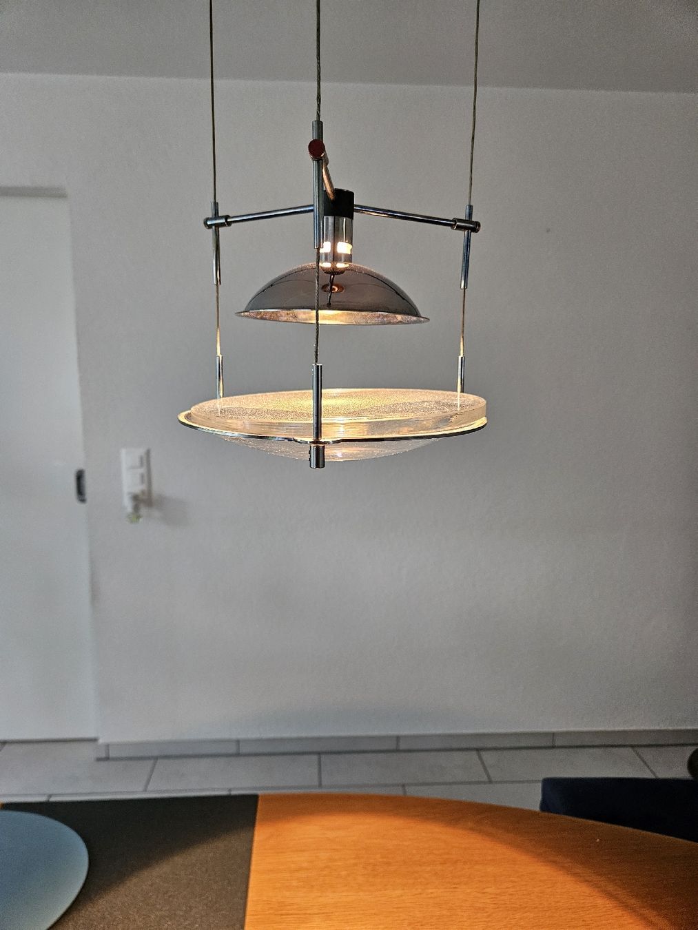 Lampadari & plafoniere: Hängeleuchte Metall Glas; Deckenlampe Retro Design – Usato da Kreuzlingen venduto da chr_pfn9 6