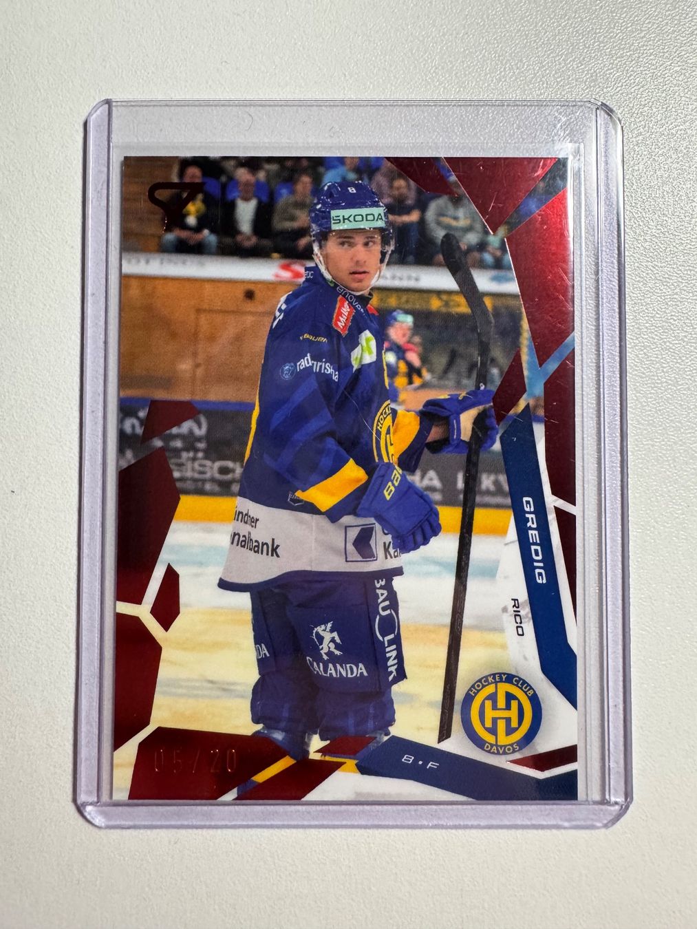 Sportzoo Sammelbilder & Trading cards: SportZoo Rico Gredig /20 – Gebraucht aus Cham von mcbTCG
