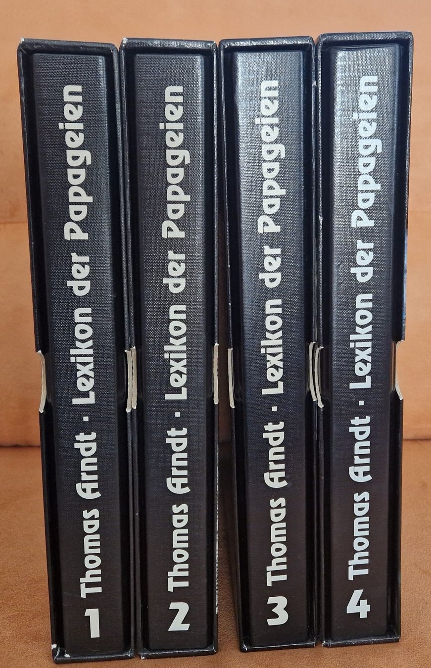 Libri: Lexikon der Papageien - Thomas Arndt – Usato da Villarepos venduto da Discorine07