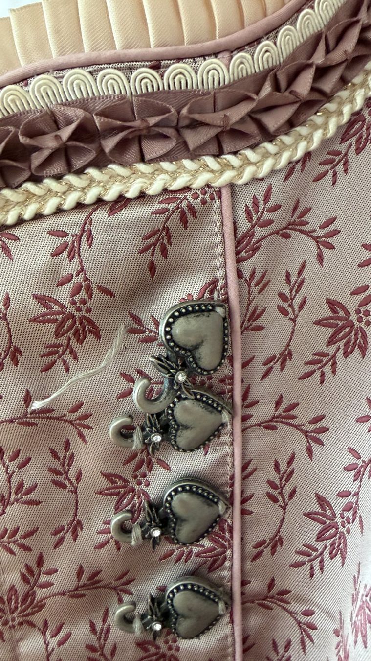 Krüger Kleider: Krüger Dirndl Gr. 38 altrosa/beige – Neu (gemäss Beschreibung) aus Baden von cha_2mlv 4